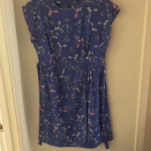 ModCloth hummingbird dress size uk 14 us large